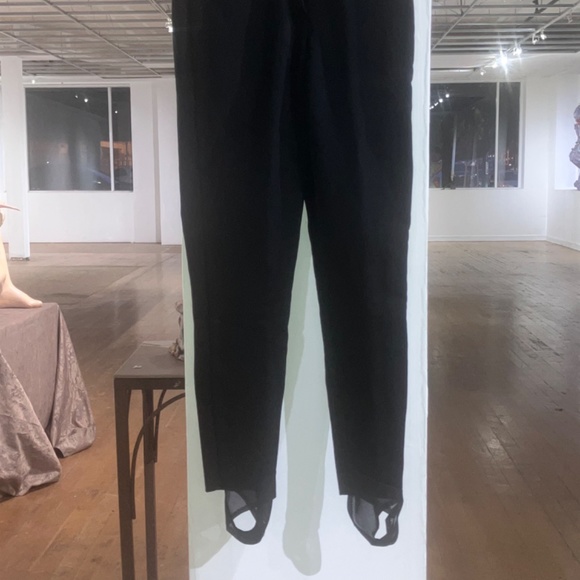 Black snow stirrup pants - Picture 5 of 10